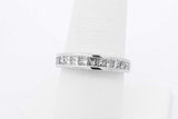 0.72cttw Princess Cut Diamond Ring In Platinum 5.8 Grams Size 7 Eb0526ocrsa