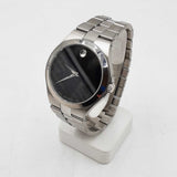 Movado Collection Black Museum Stainless Steel 39mm Watch Sd0325ezdu