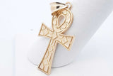 10k Yellow Gold Ankh Pendant 2.2 Grams Eb1024ixsa