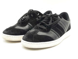 Salvatore Ferragamo Black Leather & Suede Sneakers Size 6 C Sd0325crsa