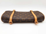 Louis Vuitton Marelle Brown Monogram Coated Canvas Shoulder Bag Do0425lolrde