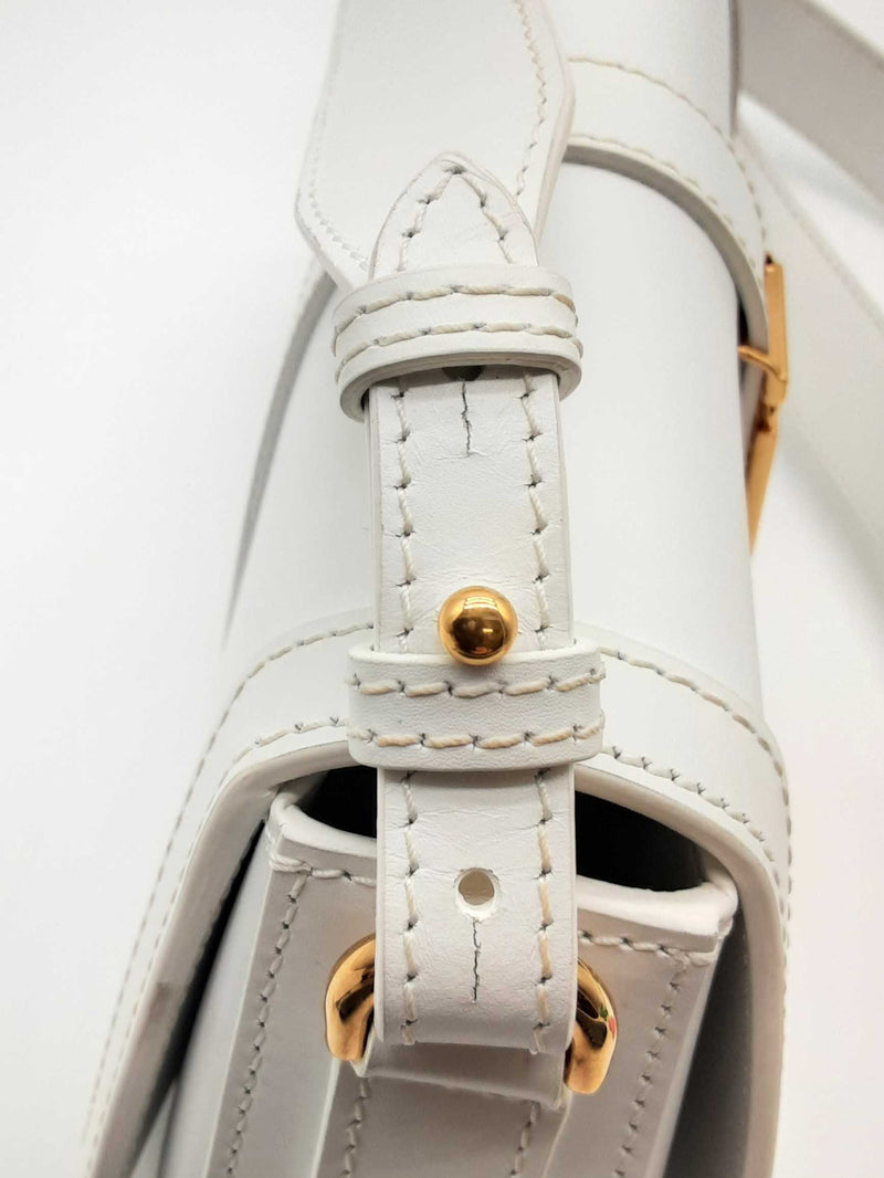 Versace Greca Goddess Crossbody White Purse / Handbag