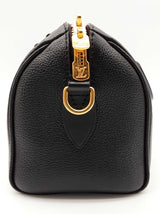 Louis Vuitton 20 Speedy Black Monogram Empreinte Leather Crossbody Bag Do0425lwxzde