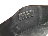 Yves Saint Laurent Uptown Pouch White Croc Embossed Leather Clutch Do0726oxzde