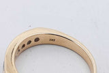 0.35cttw Diamond Ring In 10k Yellow Gold 5.9 Grams Size 10.5 Eb0826pxzsa
