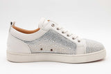 Christian Louboutin Junior Strass Flat Sneakers Size 41.5 Eb0426worsa