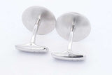 Alfred Dunhill Sterling Silver Onyx Cuff Links Eb0726rxde