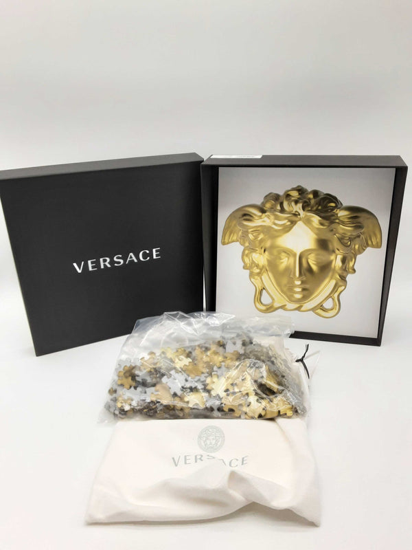 Versace Zpuzz0002 Zcart005 Gold Medusa Head Logo Puzzle Do0624lpxde