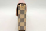 Louis Vuitton Damier Azur Pochette Felicie Rose Pink Eb0425lxxpsa