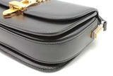 Gucci Sylvie Black Leather Crossbody Bag Eb1026exzsa