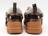 Gucci Flashtrek Sega Brown Size 35.5 Aa0826lzxsa