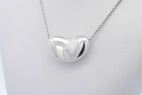 Tiffany & Co. Elsa Peretti 925 Bean Pendant Necklace 7.9 Grams 17 In Eb0926lrxde