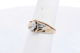 0.25ctw Diamond Ring In 14k Yellow Gold 3.5 Grams Size 6 Eb0225lrrsa