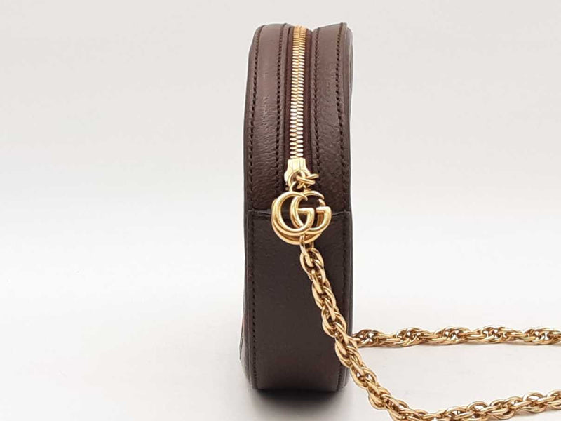 Gucci Gg Supreme Ophidia Round Shoulder Bag Aa0625ozxsa