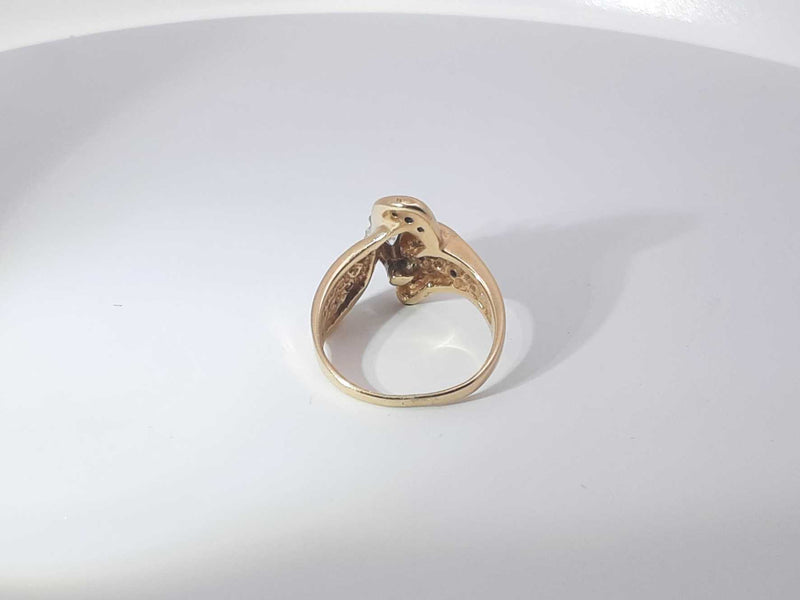 .58ctw Diamonds 14k Yellow Gold 6.7 Grams Ring Size 7 Sd0825rzxsa