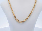 10k Yellow Gold 5 Grams Rope Chain 18 In Aa0726opzsa