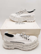 Alexander Mcqueen Tread Slick Speckled Sneakers Size 43 Eb1024ersa