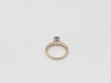 1.26 Cttw Lab Grown Diamond 18k Yellow Gold 18k 3.5 Grams Size 4.5 Mk1225lozxmia