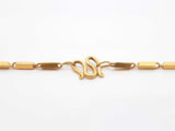 24k Yellow Gold Bar Link Chain Necklace 14.4 Grams 21 Inch Fw0826l0xzdu