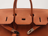 Hermes Birkin 32 Hac Dark Orange Leather Eb1025cxxzsa
