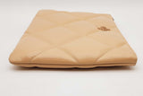 Tory Burch Kira Pave Logo Diamond Quilted Leather Pouch Eb1026oxde