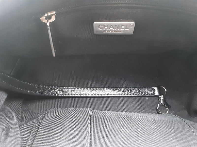 Chanel Small Sequin Gabrielle Bag Black Aa0825ozcrsa