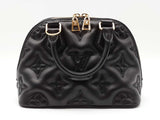 Louis Vuitton Alma Bb In Black Bubblegram Embroidered Leather Fw0826crzdu