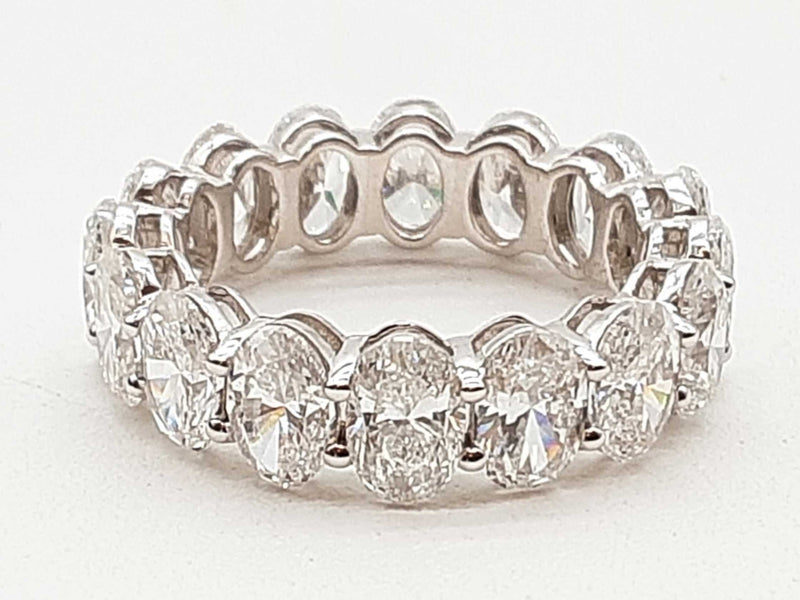 4.80 Cttw Lab Grown Diamonds 14k Wg 4.1g Eternity Band Size 6.5 Do1225lprxde