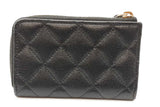 Chanel Quilted Caviar Zip Coin Wallet Eb1125wcrde
