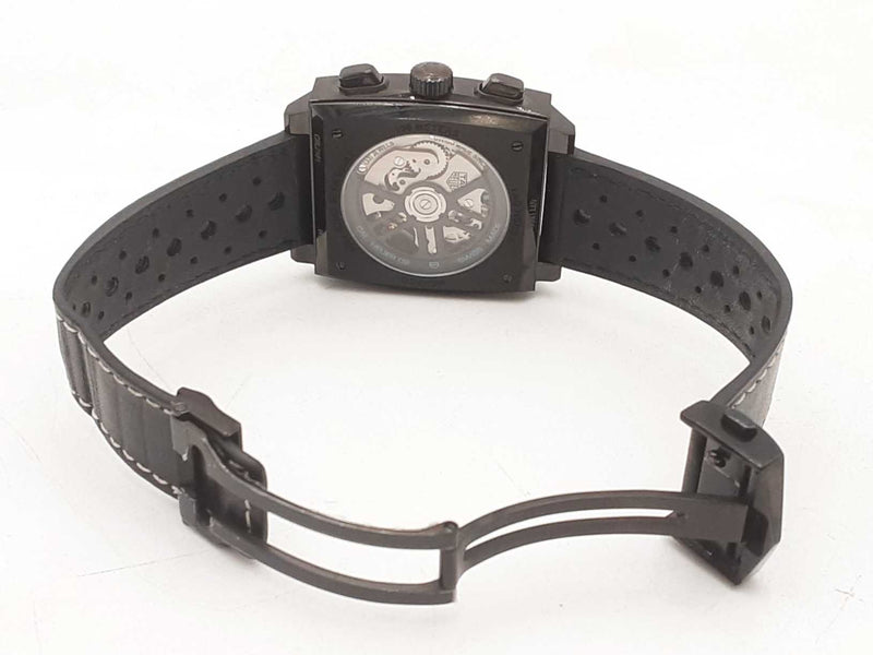 Tag Heuer Monaco Chronograph Night Driver 39mm Watch Sd0725wzxzsa