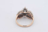 0.56cttw Diamond Ring In 14k Yellow Gold 6 Grams Size 6.75 Eb0726wrxsa