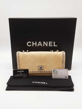 Chanel Python Quilted Flap Turnlock Chain Shoulder Bag Sd0925wrzxde