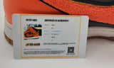 Nike Dunk High Retro Orange Sneakers With Chenille Swoosh Size 10.5 144030006822