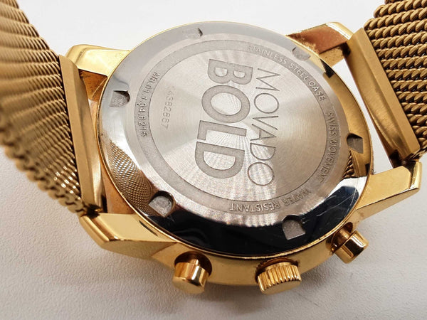 Movado Mb.01.1.34.6215 44 Bold Chronograph Steel Quartz Watch Do1025owxde