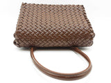 Bottega Veneta Patti Glossy Chocolate Brown Tote Bag Sd0725lzxzde