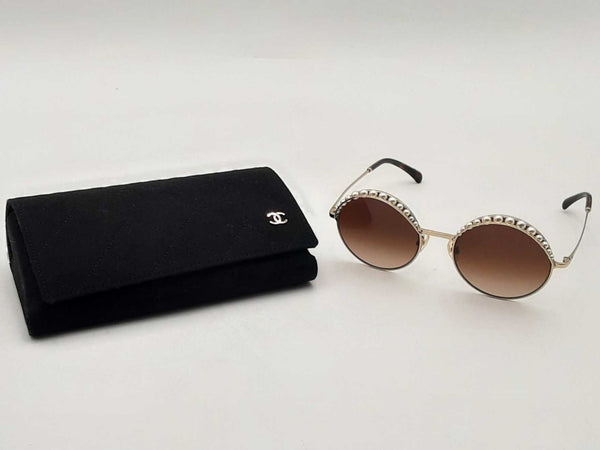 Chanel 4234-h Pearl Round Sunglasses Aa1125lorsa