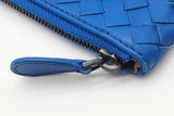Bottega Veneta Blue Intrecciato Leather Clutch Eb0426lexde