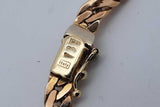 14k Yellow Gold Herringbone Chain Bracelet 12.7 Grams 7.5 Inch Eb1125cxzsa