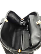 Balenciaga Black Leather Clutch Handbag Eb0926loxzde