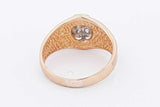 0.29ctw Diamond Ring In 14k Yellow Gold 5.5 Grams Size 7 Eb0126wxzsa