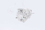 4.00ctw Lab Grown Diamond Stud Earring In 14k White Gold 1.9 Grams Eb0925ccrdu