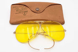 Ray-ban Bausch & Lomb Sunglasses With Yellow Lenses Eb0726crsa