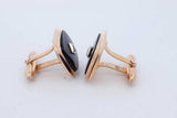 14k Yellow Gold Cuff Links With Diamonds 10.2 Grams Eb0826lwxzde