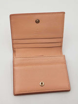 Gucci Small Bifold Wallet In Gg Supreme Peach Leather 0826lxzdu