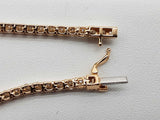2.88 Cttw Lab Grown Diamonds 14k Gold 5.67g Tennis Bracelet 6.75 In Do0726llxzde