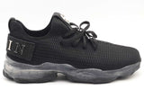 Phillipp Plein Runner Hyper Shock Black Shoes Size 46 Aa0626czsa