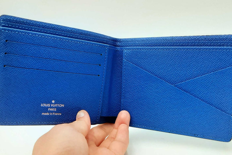 Louis Vuitton Taiga Leather Wallet Eb0924oxzdu