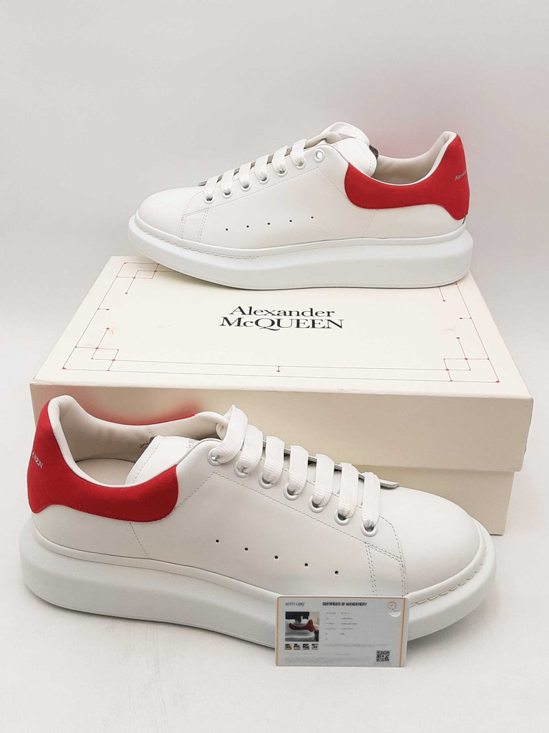 Alexander Mcqueen Oversized White Sneakers Size 47 Eb0125lorsa