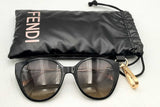 Fendi Smoke Cat Eye Sunglasses Fe400471 Eb0425ixsa