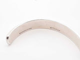 Tiffany & Co. Atlas Bangle Bracelet In Sterling Silver 21.4g 6 Inch Fw1026rzdu